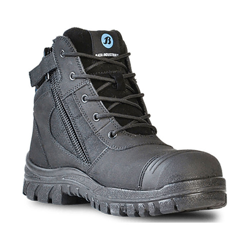 WORKWEAR, SAFETY & CORPORATE CLOTHING SPECIALISTS  - Naturals - Zippy - Black Safety Boots