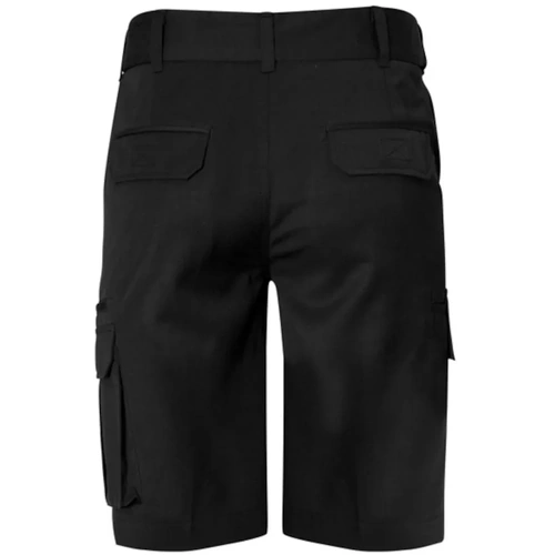 WORKWEAR, SAFETY & CORPORATE CLOTHING SPECIALISTS  - Mens Detroit Short Stout-Black-102S