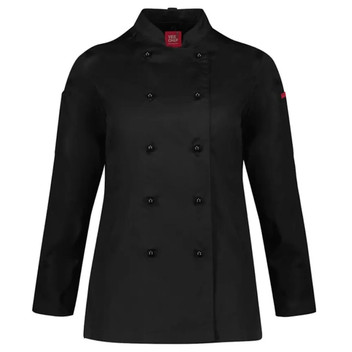 WORKWEAR, SAFETY & CORPORATE CLOTHING SPECIALISTS  - Al Dente Ladies Chef L/S Jacket