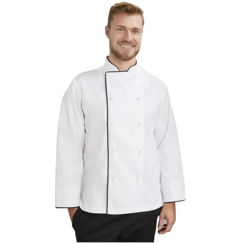 WORKWEAR, SAFETY & CORPORATE CLOTHING SPECIALISTS  - Al Dente Mens Chef L/S Jacket