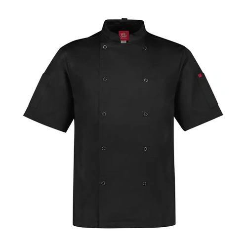 WORKWEAR, SAFETY & CORPORATE CLOTHING SPECIALISTS  - Zest Mens S/S Chef Jacket