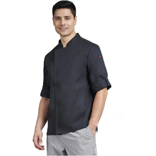 WORKWEAR, SAFETY & CORPORATE CLOTHING SPECIALISTS  - Mens Alfresco Long Sleeve Chef Jacket