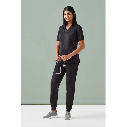 WORKWEAR, SAFETY & CORPORATE CLOTHING SPECIALISTS  - Riley Womens Slim Leg Jogger Scrub Pant