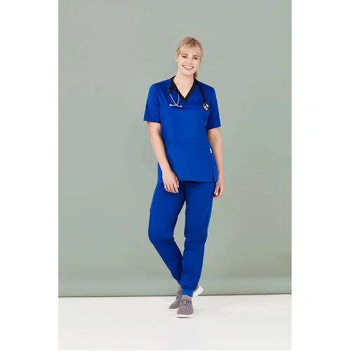 WORKWEAR, SAFETY & CORPORATE CLOTHING SPECIALISTS  - Riley Womens Slim Leg Jogger Scrub Pant