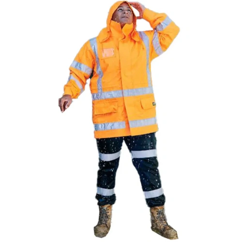 WORKWEAR, SAFETY & CORPORATE CLOTHING SPECIALISTS  - X Taped 4 In 1 Rain Jacket 