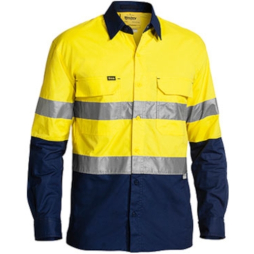 WORKWEAR, SAFETY & CORPORATE CLOTHING SPECIALISTS  - 3M Taped X Airflow™ Ripstop Hi Vis Shirt - Long Sleeve