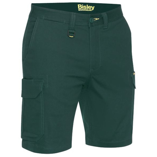 WORKWEAR, SAFETY & CORPORATE CLOTHING SPECIALISTS  - MENS STRETCH COTTON CARGO SHORT