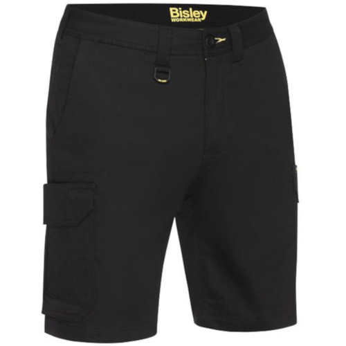 WORKWEAR, SAFETY & CORPORATE CLOTHING SPECIALISTS  - MENS STRETCH COTTON CARGO SHORT