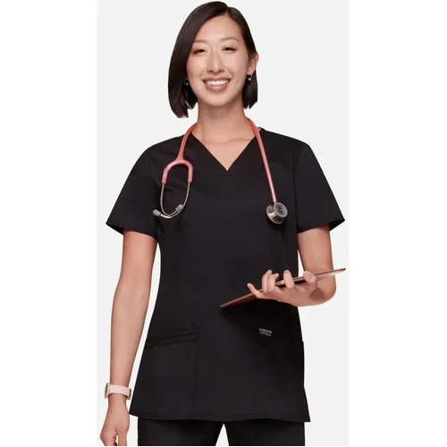 WORKWEAR, SAFETY & CORPORATE CLOTHING SPECIALISTS  - Revolution - Ladies V-Neck Top