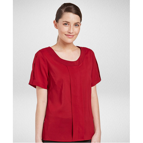 WORKWEAR, SAFETY & CORPORATE CLOTHING SPECIALISTS  - Jewel - Semi Fit Short Sleeve Blouse