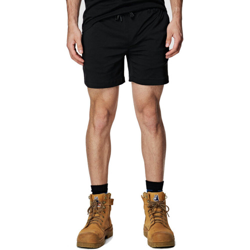 WORKWEAR, SAFETY & CORPORATE CLOTHING SPECIALISTS  - MENS ELASTIC LIGHT SHORT