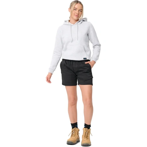 WORKWEAR, SAFETY & CORPORATE CLOTHING SPECIALISTS  - WOMENS ELASTIC LIGHT SHORT