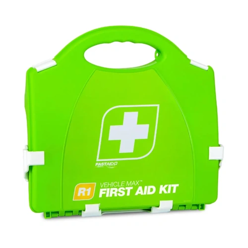 WORKWEAR, SAFETY & CORPORATE CLOTHING SPECIALISTS  - First Aid Kit, R1, Vehicle Max, Plastic Portable