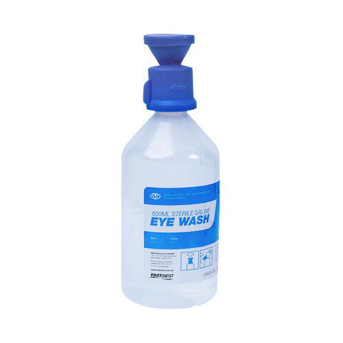 WORKWEAR, SAFETY & CORPORATE CLOTHING SPECIALISTS  - EYE WASH SOLUTION, 500ML BOTTLE WITH CAP, 10PK