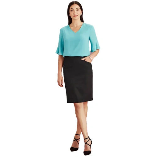 WORKWEAR, SAFETY & CORPORATE CLOTHING SPECIALISTS  - Siena - Womens Bandless Pencil Skirt