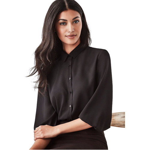WORKWEAR, SAFETY & CORPORATE CLOTHING SPECIALISTS  - Boulevard - Lucy 3/4 Sleeve Blouse