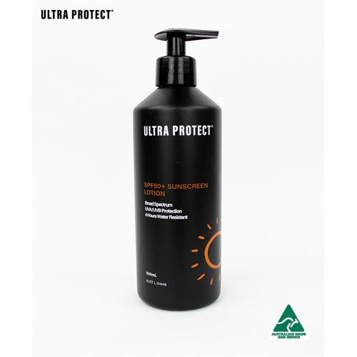 WORKWEAR, SAFETY & CORPORATE CLOTHING SPECIALISTS  - Ultra Protect SPF50+ Sunscreen 500ml Pump