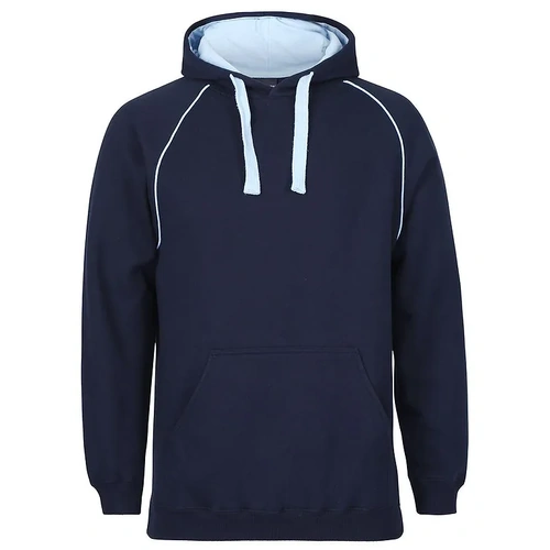 WORKWEAR, SAFETY & CORPORATE CLOTHING SPECIALISTS  - JB's Contrast Fleecy Hoodie