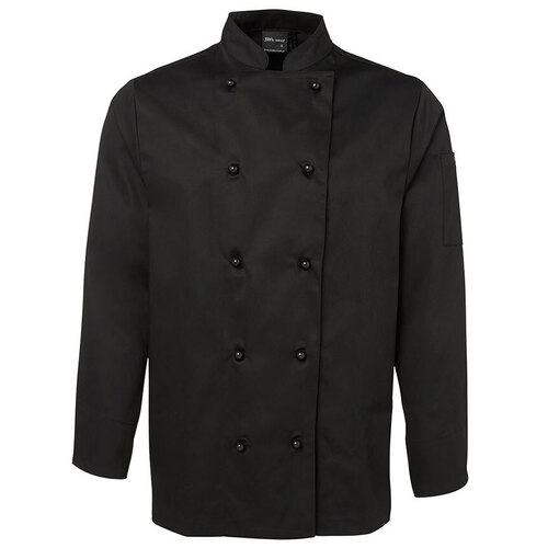 WORKWEAR, SAFETY & CORPORATE CLOTHING SPECIALISTS  - JB's Long Sleeve Chef's Jacket