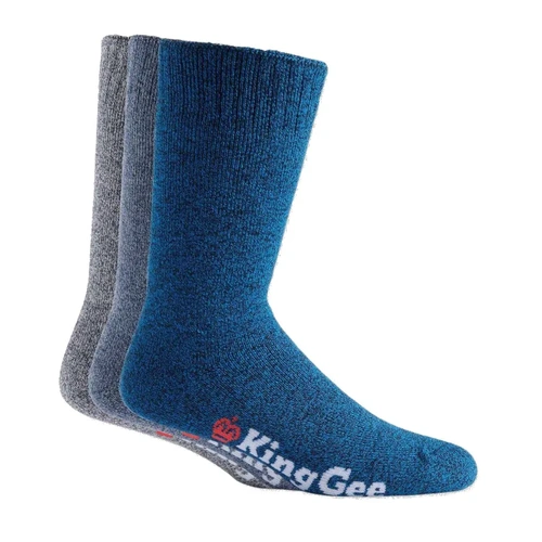 WORKWEAR, SAFETY & CORPORATE CLOTHING SPECIALISTS  - SOCK BAMBOO 3 PACK