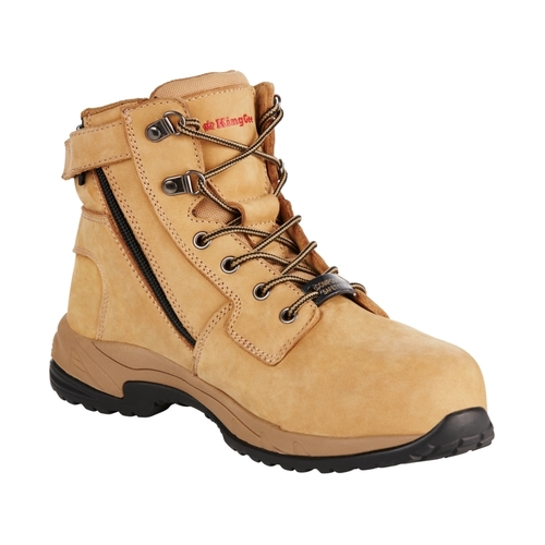 WORKWEAR, SAFETY & CORPORATE CLOTHING SPECIALISTS  - Tradies - Women's Tradie Side Zip Boot - Wheat