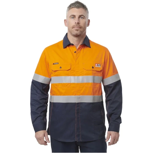 WORKWEAR, SAFETY & CORPORATE CLOTHING SPECIALISTS  - FR Shirt LS 2T TP 