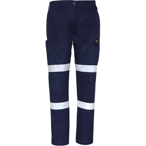 WORKWEAR, SAFETY & CORPORATE CLOTHING SPECIALISTS  - WOMENS STRETCH CARGO PANT/TAPE