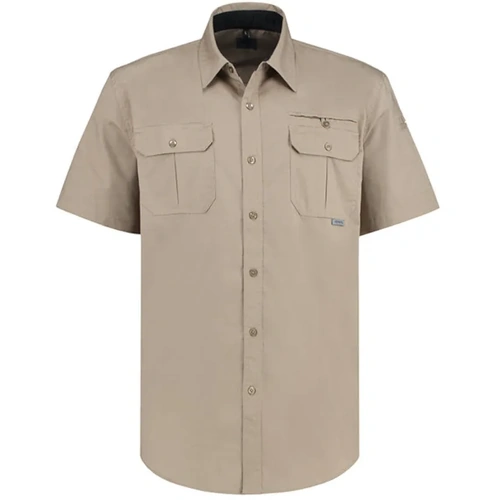 WORKWEAR, SAFETY & CORPORATE CLOTHING SPECIALISTS  - Sitemaster Short Sleeve Shirt-Brick-M