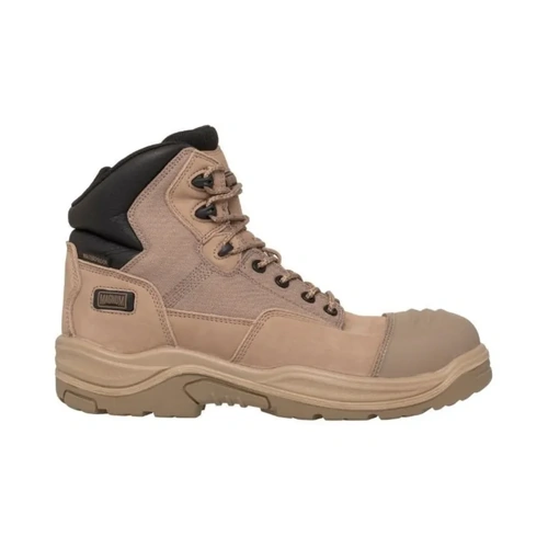 WORKWEAR, SAFETY & CORPORATE CLOTHING SPECIALISTS  - TRADEMASTER LITE SZ CT WP WORK BOOT - STONE