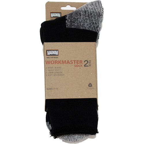 WORKWEAR, SAFETY & CORPORATE CLOTHING SPECIALISTS  - Workmaster Wool Blend 2 Pack Socks