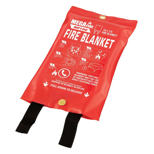 WORKWEAR, SAFETY & CORPORATE CLOTHING SPECIALISTS  - 1.0m x 1.0m Fire Blanket