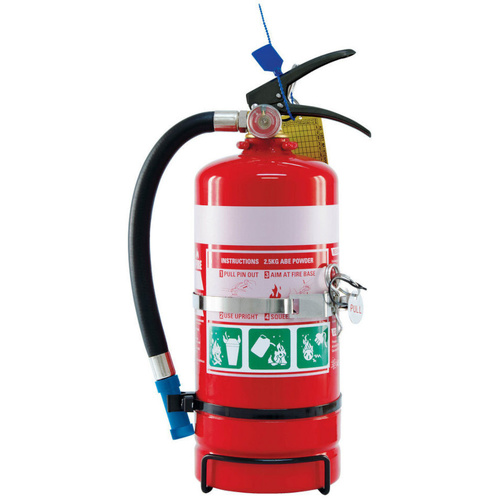 WORKWEAR, SAFETY & CORPORATE CLOTHING SPECIALISTS  - 2.5kg ABE Extinguisher c/w Vehicle Bracket