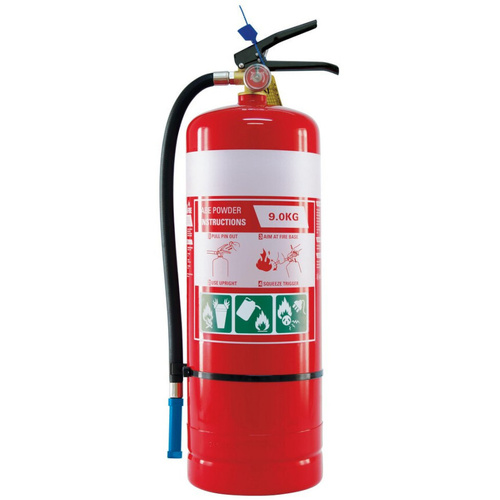 WORKWEAR, SAFETY & CORPORATE CLOTHING SPECIALISTS  - 9.0kg ABE Extinguisher c/w Wall Bracket