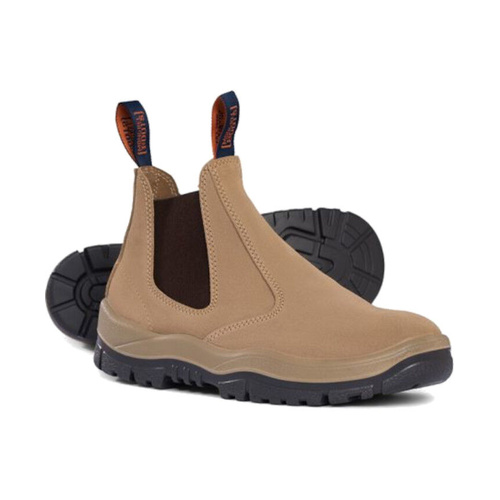 WORKWEAR, SAFETY & CORPORATE CLOTHING SPECIALISTS  - Wheat Suede Elastic Sided Boot