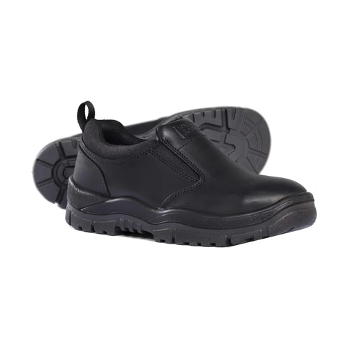 WORKWEAR, SAFETY & CORPORATE CLOTHING SPECIALISTS  - Black Non-Safety Slip-on Shoe