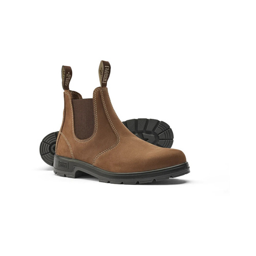 WORKWEAR, SAFETY & CORPORATE CLOTHING SPECIALISTS  - Vintage Brown K9 Elastic Sided Boot
