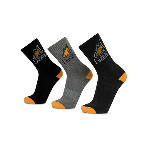 WORKWEAR, SAFETY & CORPORATE CLOTHING SPECIALISTS  - Bamboo Socks (Pack of 3)