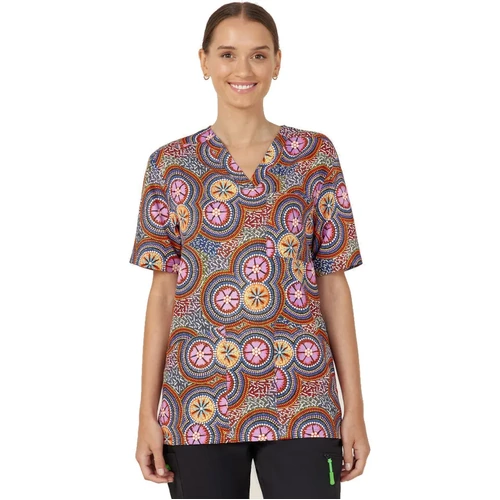 WORKWEAR, SAFETY & CORPORATE CLOTHING SPECIALISTS  - BUSH TUCKER SCRUB TP - Unisex