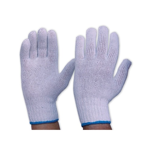 WORKWEAR, SAFETY & CORPORATE CLOTHING SPECIALISTS  - Knitted Poly/Cotton With PVC Dots Gloves