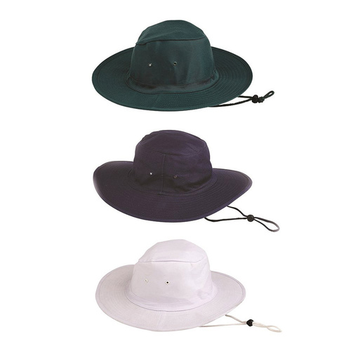 WORKWEAR, SAFETY & CORPORATE CLOTHING SPECIALISTS  - Poly/Cotton Sun Hat