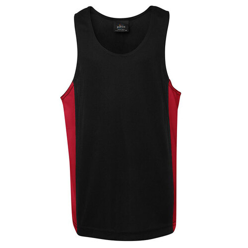 WORKWEAR, SAFETY & CORPORATE CLOTHING SPECIALISTS  - Podium Kids Contrast Singlet