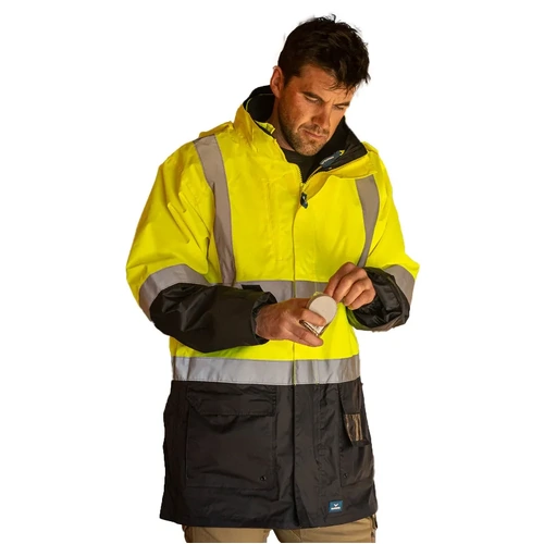 WORKWEAR, SAFETY & CORPORATE CLOTHING SPECIALISTS  - UTILITY 4-IN-1 JACKET & VEST