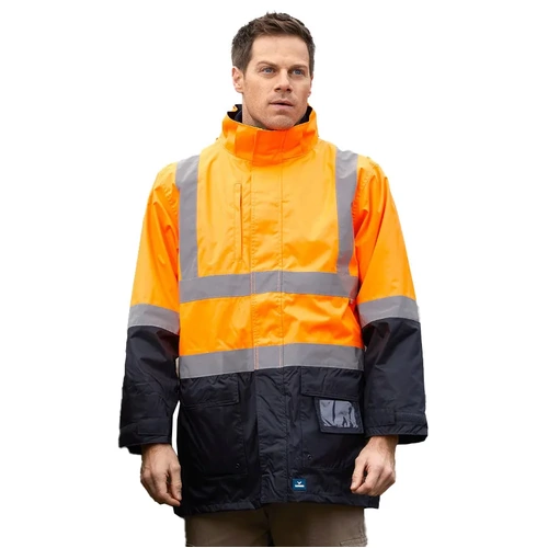 WORKWEAR, SAFETY & CORPORATE CLOTHING SPECIALISTS  - UTILITY 4-IN-1 JACKET & VEST