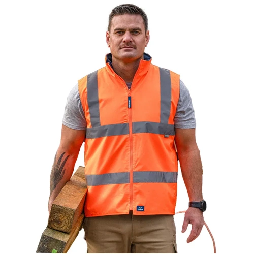 WORKWEAR, SAFETY & CORPORATE CLOTHING SPECIALISTS  - REVERSIBLE UTILITY VEST