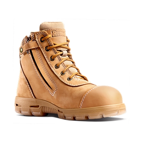 WORKWEAR, SAFETY & CORPORATE CLOTHING SPECIALISTS  - Cobar Wheat Nubuck Zip Sided Boot