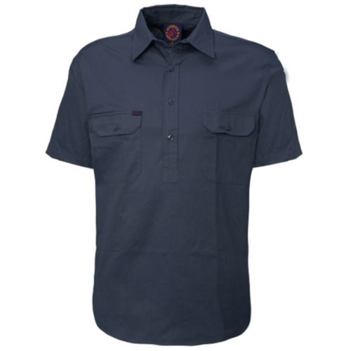 WORKWEAR, SAFETY & CORPORATE CLOTHING SPECIALISTS  - Closed Front Shirt - Short Sleeve