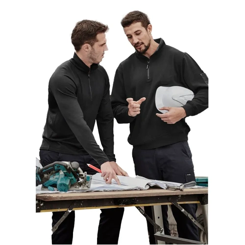 WORKWEAR, SAFETY & CORPORATE CLOTHING SPECIALISTS  - Unisex 1/4 Zip Brushed Fleece Pullover