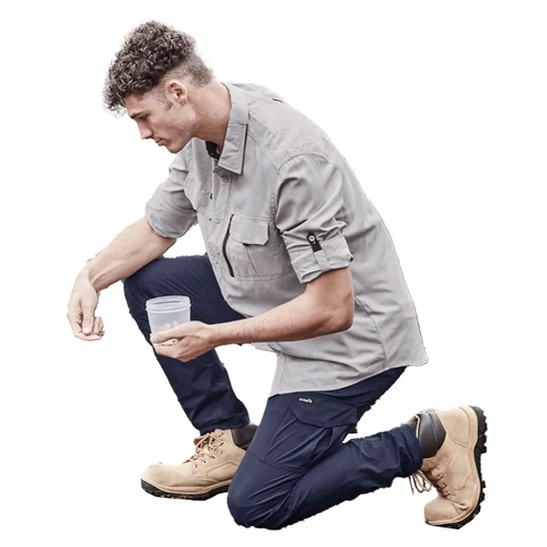 WORKWEAR, SAFETY & CORPORATE CLOTHING SPECIALISTS  - Mens Outdoor L/S Shirt