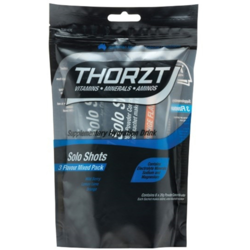 WORKWEAR, SAFETY & CORPORATE CLOTHING SPECIALISTS  - Low GI Solo Shot Mixed Flavour Pack 26gm