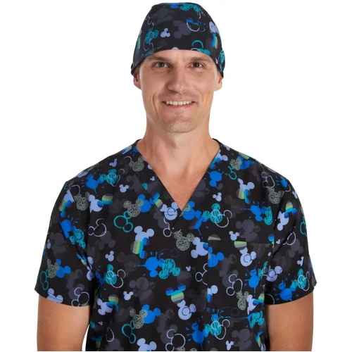 WORKWEAR, SAFETY & CORPORATE CLOTHING SPECIALISTS  - Unisex Scrubs Hat-Doodle Ears-One Size